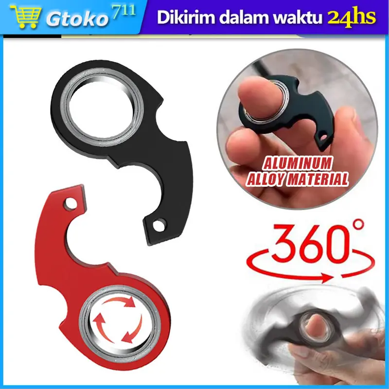 Keyrambit Keychain Spinner || Spinning Keychain || Gantungan Kunci Putar || gantungan kunci karambit 0