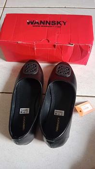 Product Review of WANNSKY YUK - Sepatu Flat Shoes Wanita || Syifa || Sepatu Flat Shoes Wanita Sepatu Teplek Slip On Wanita Terbaru Sepatu Wanita Kekinian Sepatu Karet Terlaris Tanpa Hak from ** a** 0