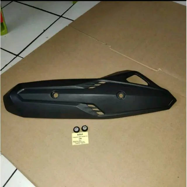 COD Cover tutup penutup tameng pelindung knalpot Honda Vario techno 125 - Vario 125 FI - Vario 125 ASLI - 12 PART