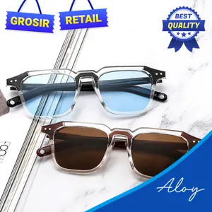 PL-WW008 Kacamata Hitam Wanita Fashion Gaya Aksesoris Lensa