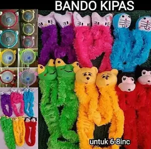 Bando Kipas / Sarung Kipas Berebentuk Berbagai Karakter Kartun Lucu