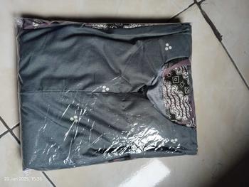 Product Review of Maura Couple / Couple Gamis Kemeja Pria Lengan Pendek Baju Ibu Batik Muslim from u**1 0