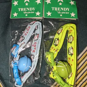 Kalung Kucing Motif Pinquin Kunci Premium Lonceng Ufo