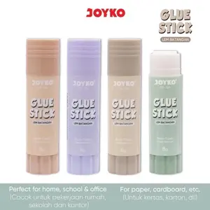 ( 1 BIJI ) NEW Glue Stick Lem Batang Joyko GS-124 8gr Morandi Color