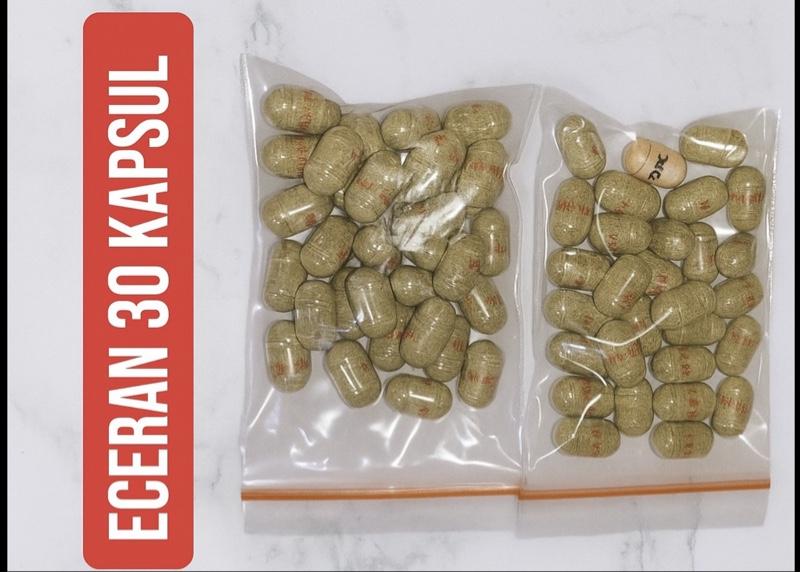 Eceran isi 30 japsul ,Kapsuma gingseng hijau , kapsul gemuk 60 kapsul bpom ,memperbaiki kwalitas makan