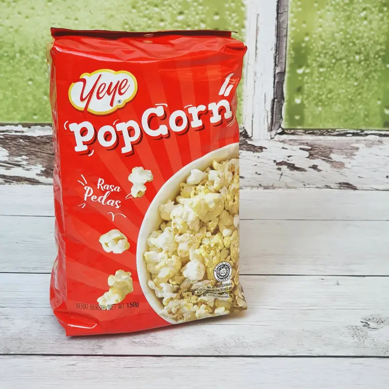 Yeye Popcorn Camilan Snack Jagung Rasa Manis Asin Enak Murah Makanan Ringan 6