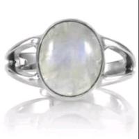 Gambar Cincin Biduri Bulan Bella Swan Twilight Saga | Sterling Silver Ring with Moonstone dari Sweetforus Kab. Blitar 4 Tokopedia