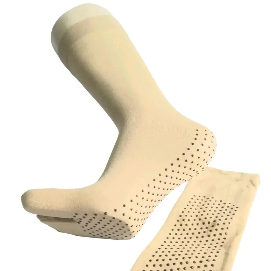 Kaos Kaki Stocking Muslimah ANTISLIP DAN NON ANTISLIP Wanita Motif Panjang Dewasa - Hitam Hitam fashion Spandek Atas Lutut Socks Selutut spandeks dicuci dengan tangan saja Pendek