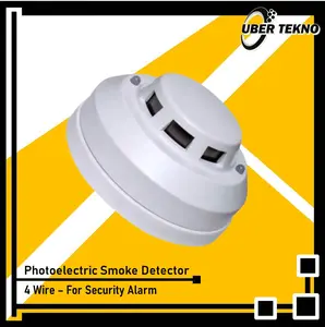 Photoelectric Smoke Detector 4 Wire 12V DC