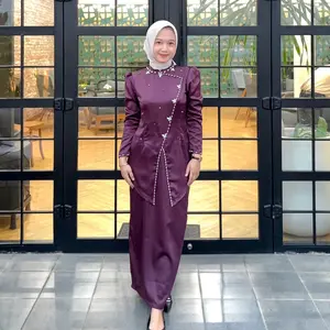 Alea set kurung melayu termurahh viral baju kondangan wanita kekinian virall setelan baju kurung melayu