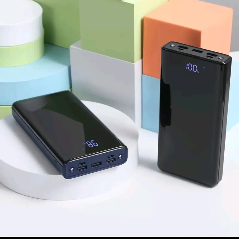 power Bank 24000 mAh.6 output 3 input with LED. Baterai 2
