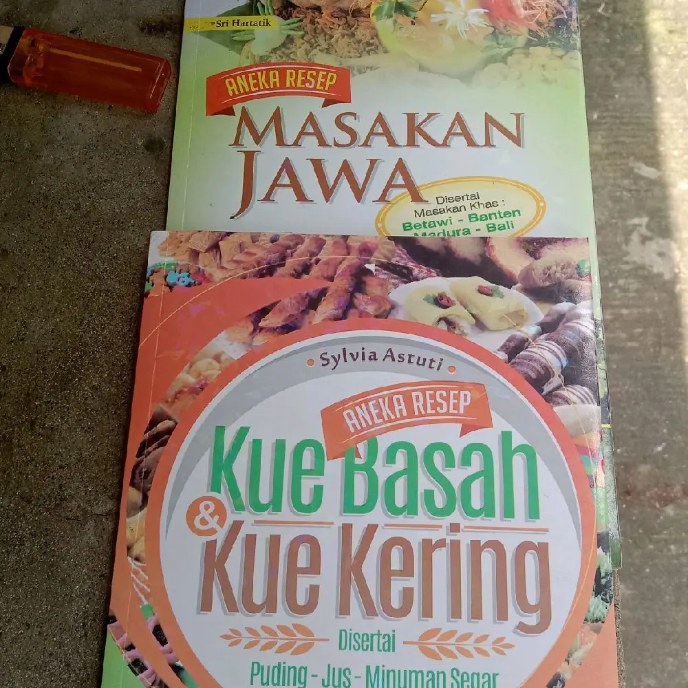 paket 2 buku resep masakan fool calor