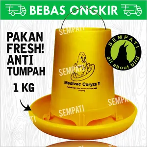 TRA 1 KG 1K TEMPAT RANSUM AYAM WADAH MAKAN TERNAK AYAM MEDION RNS1KG