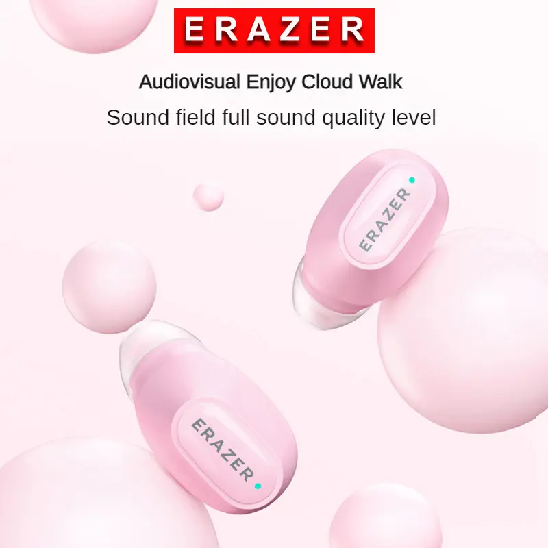 Tai nghe không dây Lenovo ERAZER XT62PRO TWS, Bluetooth 5.3, âm thanh nổi HIFI chất lượng cao, giảm tiếng ồn thể thao, độ trễ thấp và micrô, tai nghe Bluetooth không dây điều khiển cảm ứng. 5
