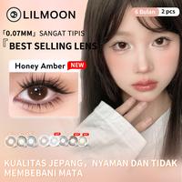 Gambar [Fuji Favorite] Lilmoon Softlens Honey Amber – Softlens Minus 0 s/d -8.50, Warna Natural Desain Jepang - Normal (0.00 dari Lilmoon Official Kota Administrasi Jakarta Selatan 3 Tokopedia