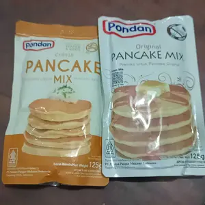 Pondan Pancake Original Coklat Keju 125gr / Kue Pancake Instan