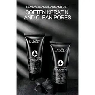 Masker Charcoal Peel Off Sadoer untuk Menghilangkan Blackheads dan Komedo - Perawatan Hidung Anti Komedo Treatment 6
