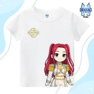 HCOOLKIDS Kaos Anak Gambar Character Huntrix 1 Distro 30s Sablon Bahan Cotton Combed 30s Nyaman Fashion Anak Terbaru