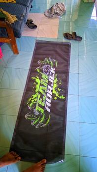 Product Review of JP.Store BANNER AUDIO SOUND SYSTEM BANER JARING Spanduk Lubang Bendera Custom Desain Suka - Suka Standar from s**9 2
