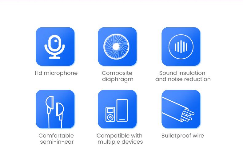Product Introduction of BlueWow-Tai Nghe Loại C M15, HiFi, Âm Trầm, Âm Thanh Nổi, Điều Khiển Âm Lượng, Mic, Tai Nghe Có Dây Cho Galaxy 1