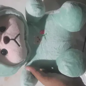 Boneka Teddy Bear Hoodie Cosplay Stich Lotso Dinosourus Rabbit Mainan Anak Mewah