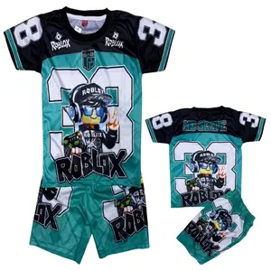SETELAN ANAK ROBLOX FULL PRINTING/Jersey Anak Basket/SETELAN LUCU KEKINIAN/BAJU TIDUR ANAK/Nomor