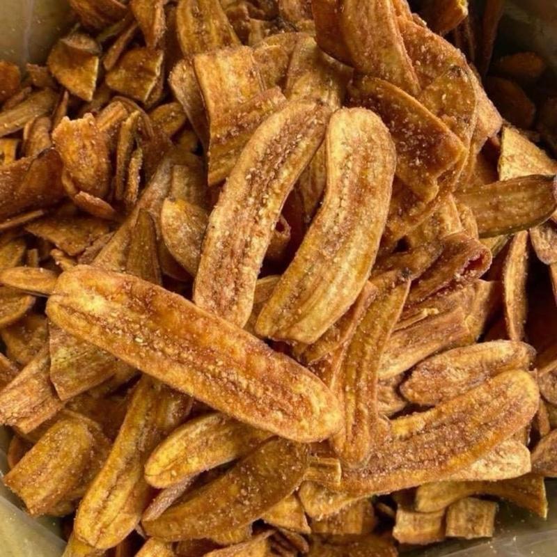 500gr.Chuối sấy mè gừng ,giòn,thơm,ngon Snack ăn Vặt
