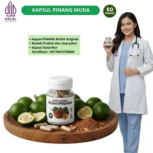 COD - Kapsul Buah Pinang Muda MAX Isi 50 Original Herbal
