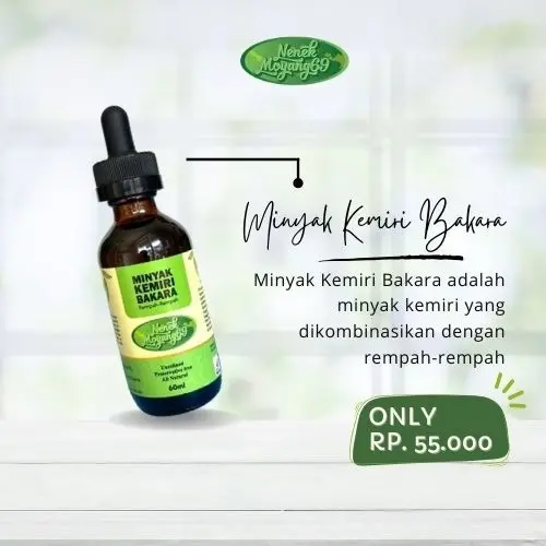 Minyak Kemiri Bakara Rempah-rempah Nenek Moyang 69