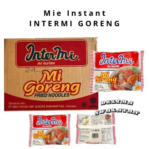 INTERMI INSTAN GORENG 1 DUS ISI 20PCS x 60gr