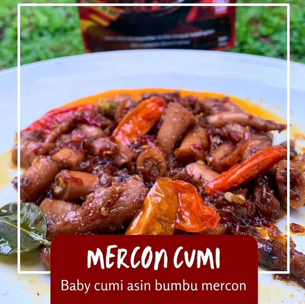 Oseng Mercon Murahhh bergaransi!!! Oseng mercon cumi asin Pedas