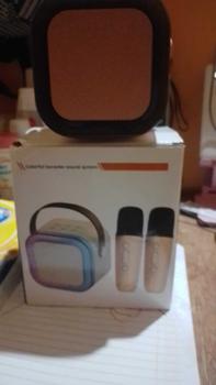 Product Review of Speaker Bluetooth Karaoke 2 Set Mic Mini Portable Karaoke Bluetooth (COD) from u**7 0