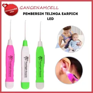 Korek Kuping Earpick Lamp Flashlight / LED / pembersih telinga