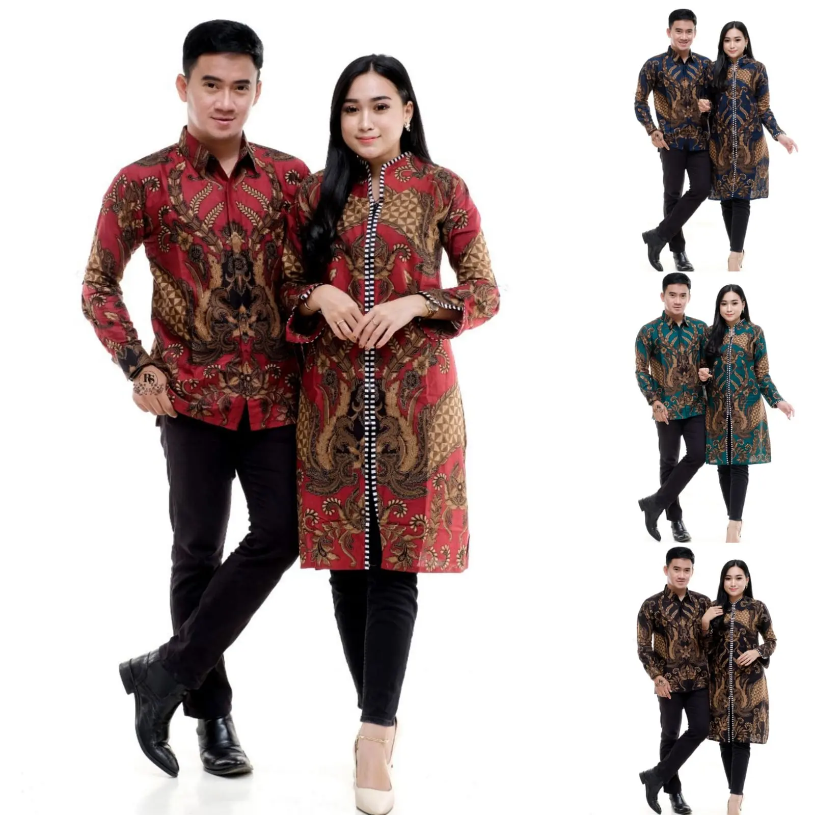 BATIK COUPLE TERBARU MOTIF TANDUK