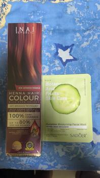 Product Review of Henna color hair Inai Republic from c**t 0