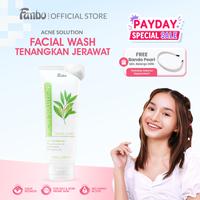 Gambar Fanbo Acne Solution Facial Foam (DP) - 100ml - Acne Facial Foam - Sabun Cuci Muka Untuk Kulit Jerawat Dan berminyak - Mengontrol Minyak Berlebih - Melembabkan, membuat kulit bersih kesat tanpa rasa kering - 1 pcs dari Fanbo Kota Administrasi Jakarta Barat 1 Tokopedia