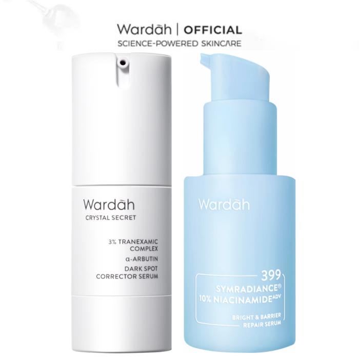 Gambar Wardah crystal secret dark sport serum 20 ml + Symradiance serum 30ml dari Wardah Beauty Sumatra Kota Pekanbaru Tokopedia