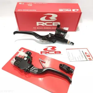Paket Master Rem RCB E3+ 14MM dan Kopling RCB “E2/E3” Hitam - Bisa diaplikasikan ke motor Matic) ORIGINAL RCB 100%