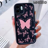 Gambar Casing Hp untuk Infinix Smart 9 Smart 9 HD Hot 50I Case Pola Kupu-Kupu Merah Muda Kasing Anti-Sidik Jari Kesing Cesing Silikon Softcase Casing - Gaya1, Infinix Smart 9 dari MHKEID MALL Kab. Tangerang 3 Tokopedia
