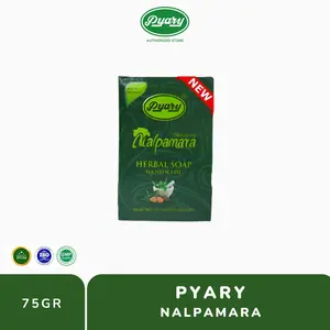 PYARY Nalpamara Herbal Soap 75gr PT SANOBAR GUNAJAYA Sabun Herbal 100% Asli Dengan Coconut Oil 95% Castrol Oil 3% & Nalpamara Extract 1% Aman Untuk Ibu Hamil & Menyusui