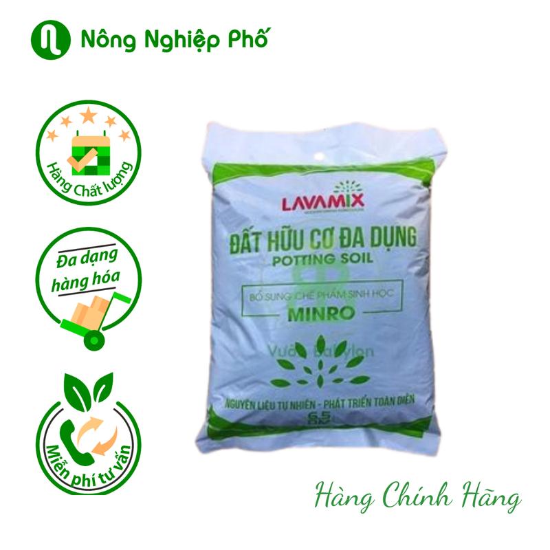 Đất Sạch Hữu Cơ LAVAMIX Trồng Rau, Hoa Kiểng, Tiện Lợi, Dễ Sử Dụng - Gói 6.5DM