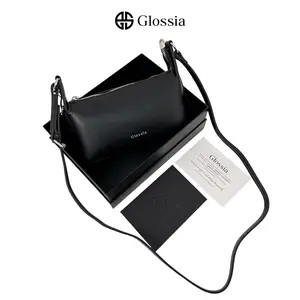 [FREE BOX] GLOSSIA Tas Selempang Wanita Devi Bag Kulit Tali Kombinasi 5 Colors Elegan dan Stylish