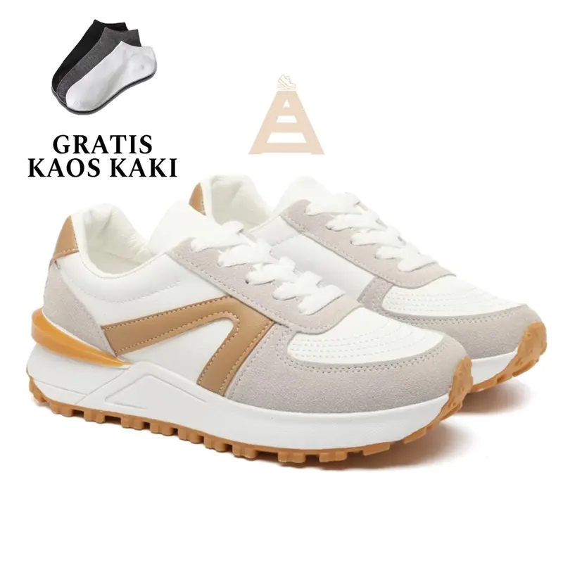 Sepatu Kets Sneakers Zeppa Zara AS Sepatu Sneakers BIANCA Wanita