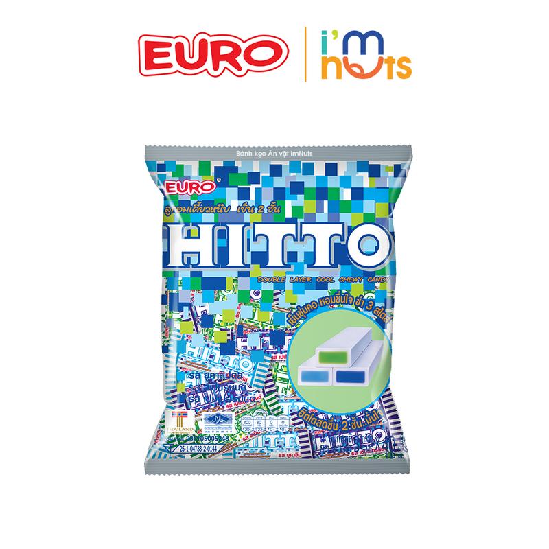 Kẹo Mềm Euro Hitto Thái Lan Vị Bạc Hà Mát Lạnh