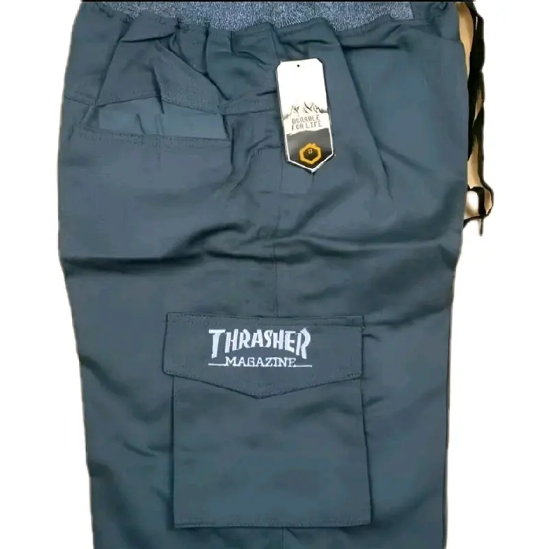 TERLARIS... CELANA PENDEK CARGO RIP KARET 100 RIBU DAPAT 4 PCS Men's Shorts Pria Celana Pendek Hitam Katun Wanita Surfing Dewasa Panjang Casual Navy Santai Muda Abu Nyaman Remaja Mocca Keren 4