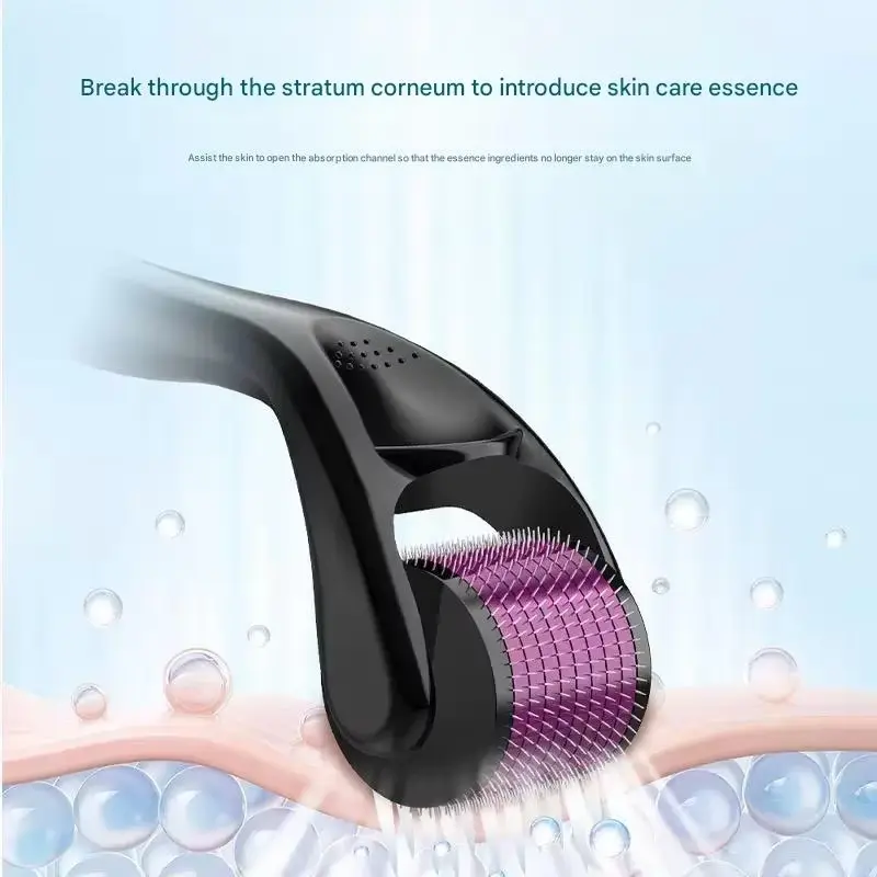 540 Derma Roller Micro Needle For Facial Skin Face Care Hair Growth Beard Acne Wrinkle Removal Microneedle  0.2/0.25/0.3mm