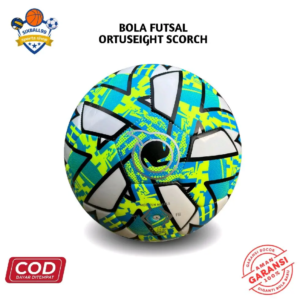 Bola Futsal Ortuseight Scorch Size 4 Berkualitas Jahit Mesin Ball Outdoor COD Garansi 100%