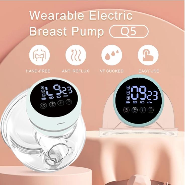 Pompa ASI Nirkabel Elektrik Tanpa Kabel Berkualitas Tinggi yang Dapat Dipakai Tanpa Kabel Pompa ASI Portabel Pompa ASI Kuat