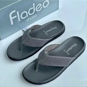 SENDAL COWOK BRENDED FLADEO ORIGINAL MATAHARI