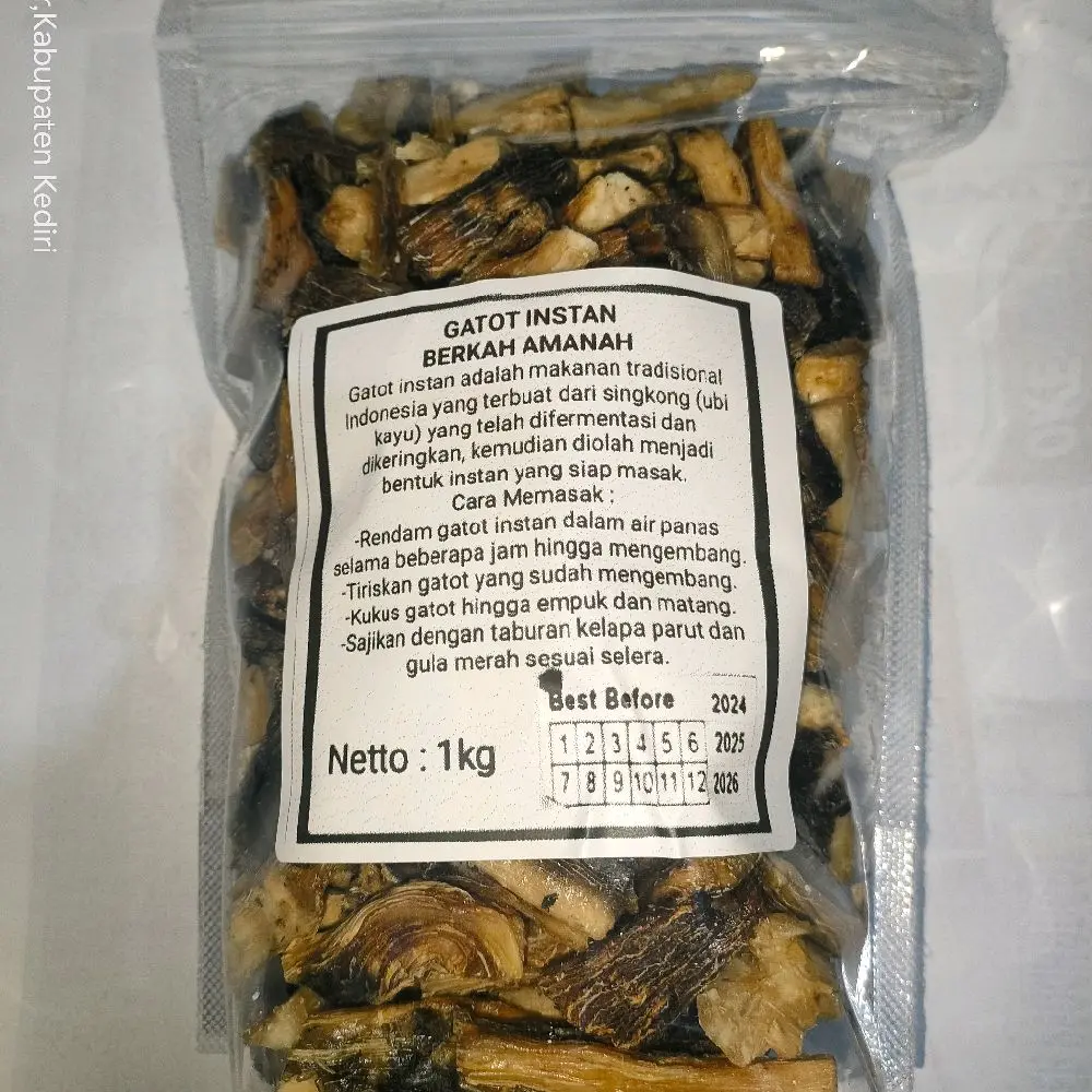 Gatot Instan 1KG makanan tradisional